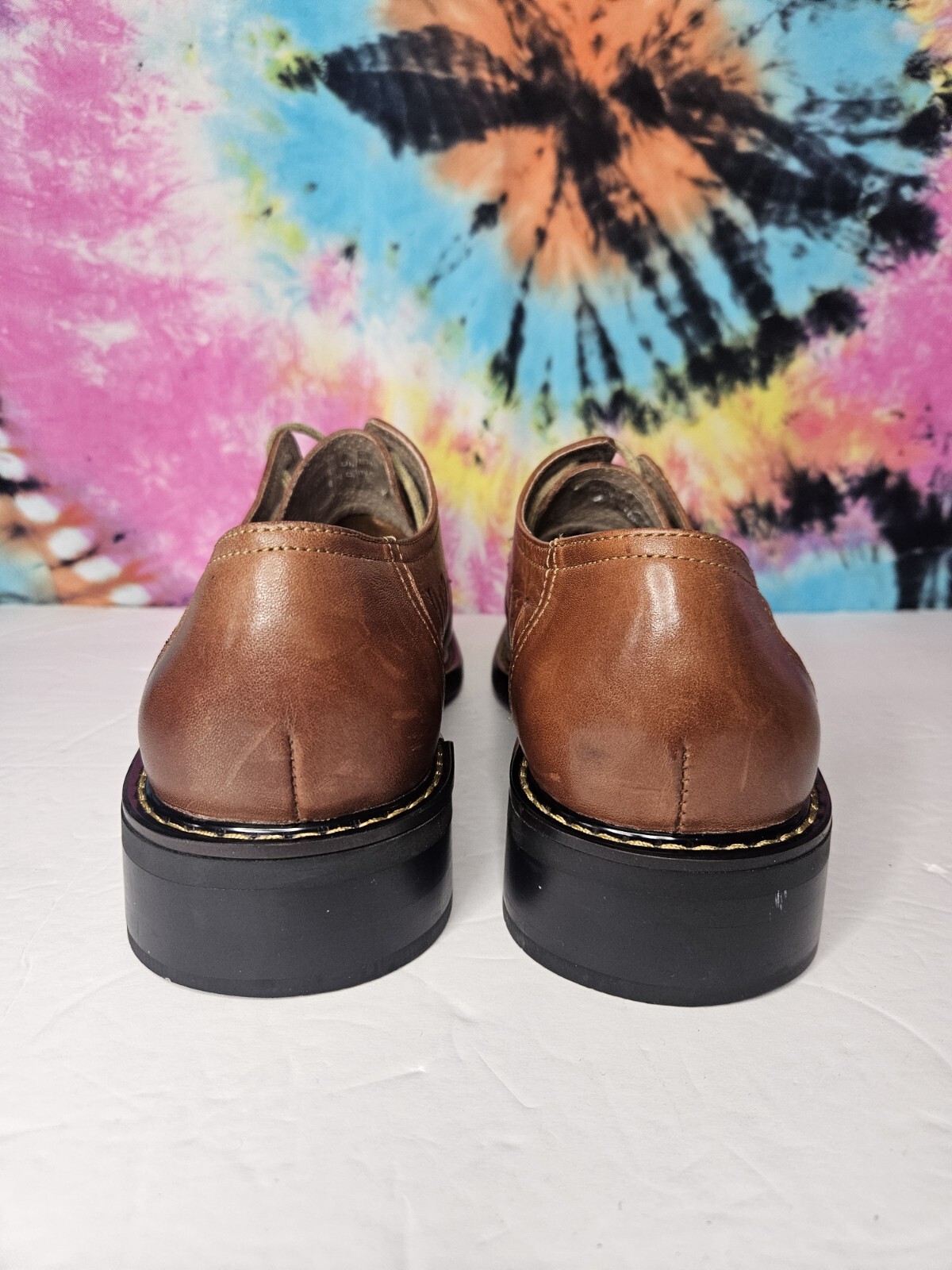 SAOLA Scarpe uomo DONATO MARRONE Dibang marroni taglia US 10 5 fodera suola superiore in pelle