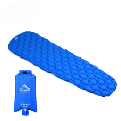 Camping Inflatable Mattress in Tent Folding Camp Bed Pad Blanket Travel Air Mat