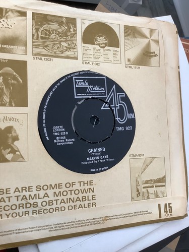 Marvin Gaye. I heard it through Grapevine. 7” vinyl. 1968. Motown - Picture 5 of 5