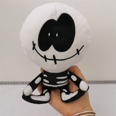 Spooky Month Skid and Pump Friday Night Funkin Plush Toy Soft Stuffed Doll 2 W D