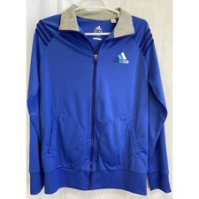 Adidas Climalite Women  s Blue Zip Up Long Sleeve 100 Polyester Active Jacket L