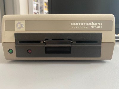 Commodore 1541-I Floppy, Longboard, 5.25'' werkstattüberholt, gereinigt, mit Kab