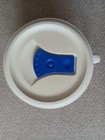 Lot 2 Corningware Soup Meal Mug Cup Vent Lid Teso Salad Dressing Fork Container — photo 4