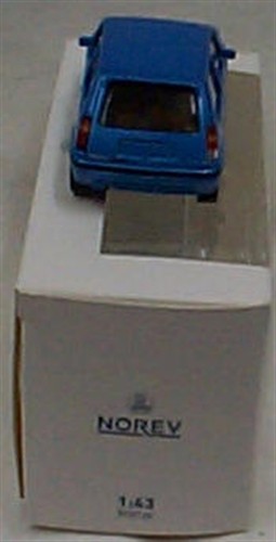 Renault 5 SuperCinq Gt turbo in Blue 1988 1-43 scale new in box Norev - Picture 4 of 4
