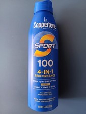 Coppertone Sport Sunscreen Spray, SPF 100 Spr...