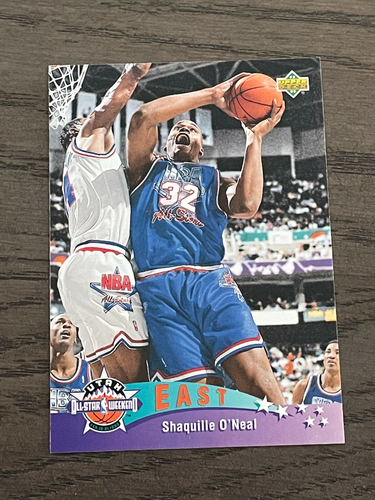 1992-93 Upper Deck Shaquille O’Neal All Star #424 Rookie Year Orlando Magic