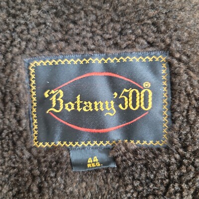 BOTANY500 アメリカ製ロングトレンチコート Vintage Botany 500 Trench Coat Men's 44 Reg Beige Tan Removable