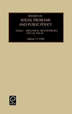 Freudenburg - Research in Social Problems and Public Policy - New hard - X555z
