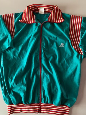 Veste De Sport Vintage Giresse Taille M - Vert, Polyester, Occasion Très Bon état