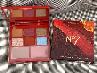 Stiefel Nr. 7 Warm Embers Lippen- & Augenpalette 6 Lidschatten 2 Lipgloss NEU IN OVP PORTOFREI