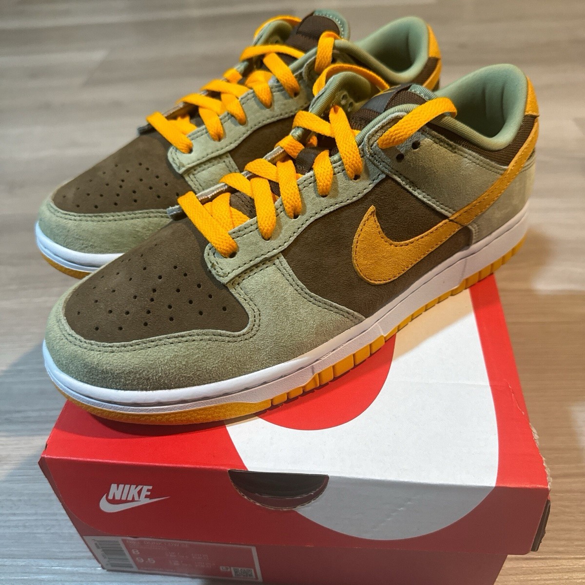 Nike Dunk Low Dusty Olive 2021 - DH5360300 Brand New men's
