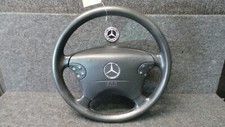 Y50-14 * Mercedes-Benz W210 E-Klasse Lenkrad Multifunktion Mopf Leder - Schwarz