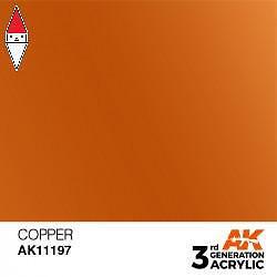 ACRILICO MODELLISMO AK INTERACTIVE COPPER 17ML