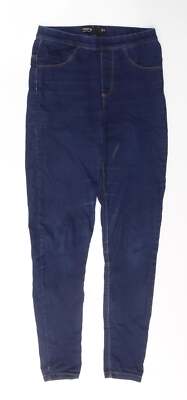 Dunnes Stores Damen blau Baumwollmischung Jegging Jeans Größe 8 L27