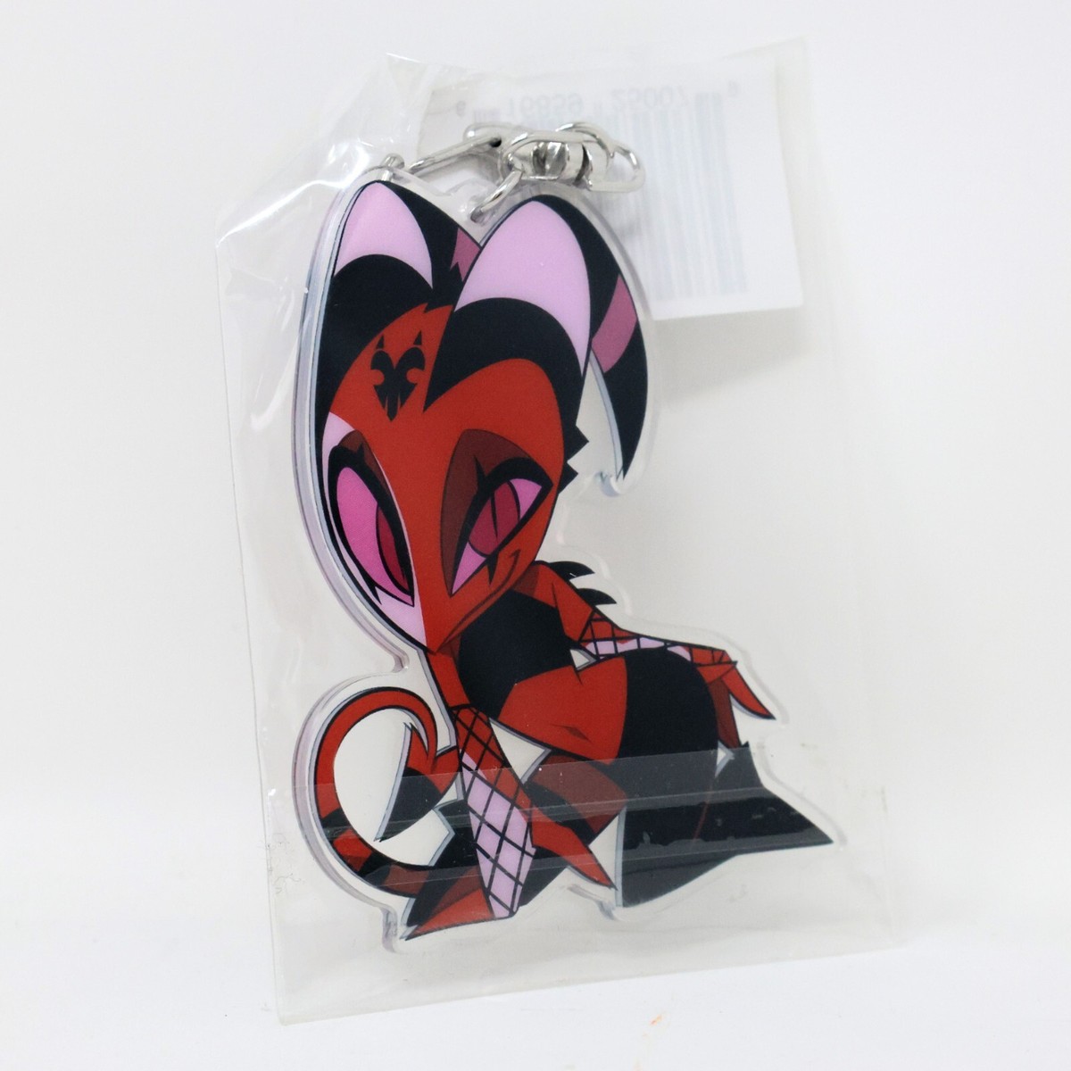 ヘルヴァボス マモン ピンバッジ キーホルダー Helluva Boss Pin-Up Blitz Limited Edition Acrylic Keychain