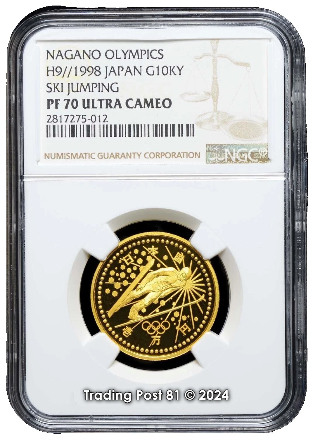 Gold Japanese Coins