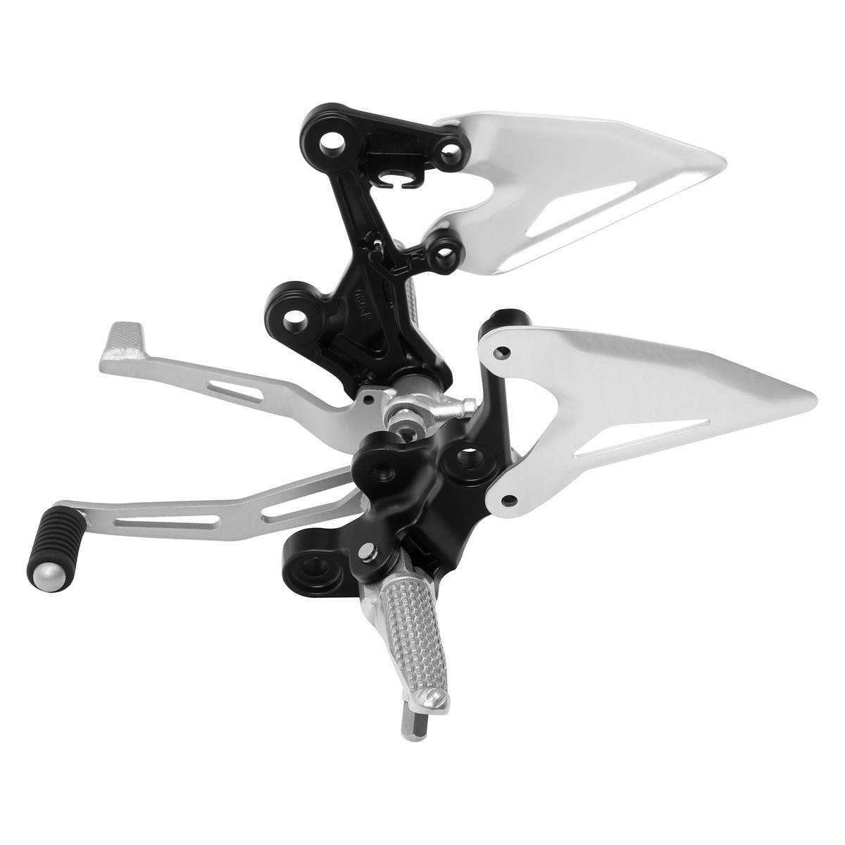 Front Foot Pegs Rest Bracket Fit For Kawasaki Ninja 400 2018-2024