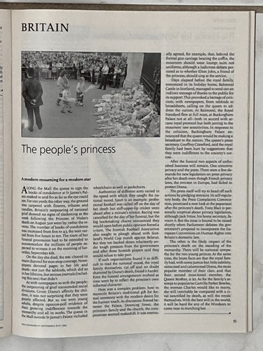The Economist magazine - September 6th-12th, 1997, The Tragedy of Diana - Afbeelding 7 van 9