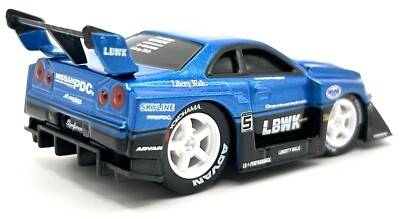MUSCLE MACHINES LBWK 1999 NISSAN SKYLINE GT-R R34 LOOSE | eBay