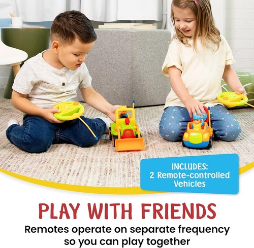 Easy Steering Wheel Remote Control Cars for Kids Aged 18 Months and Up - Picture 6 of 9