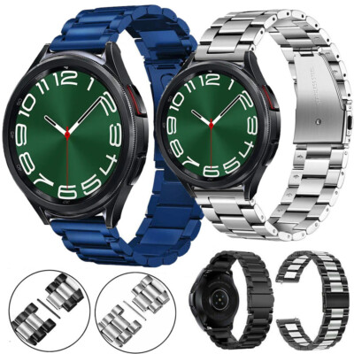 Edelstahl Armband Für Samsung Galaxy Watch 6 5 4 3 40/44/45mm 6 Classic 43/47mm
