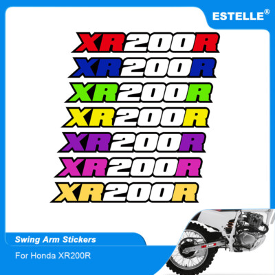 For 1981-2022 Honda XR200R Motorcycle Swing Arm Decal Sticker Graphics ...