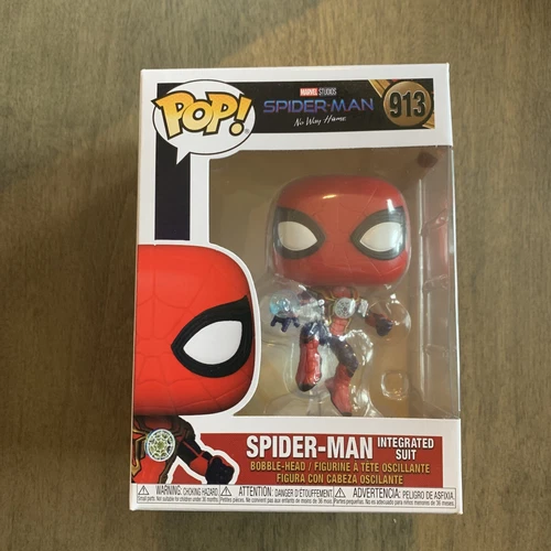 Funko Pop! Spider-Man No Way Home Spider-Man Integrated Suit Vinyl #913 New