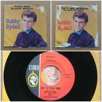 BOBBY RYDELL That Old Black Magic 45 7'' POP ROCK VOCAL Record Vinyl 1960