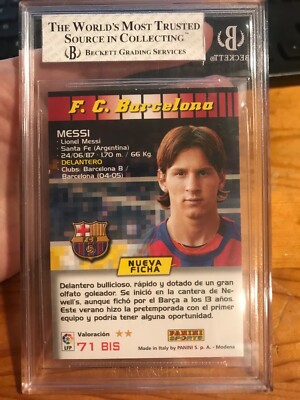 2004-05 Panini Megacracks MGK La Liga - Nueva Ficha Lionel