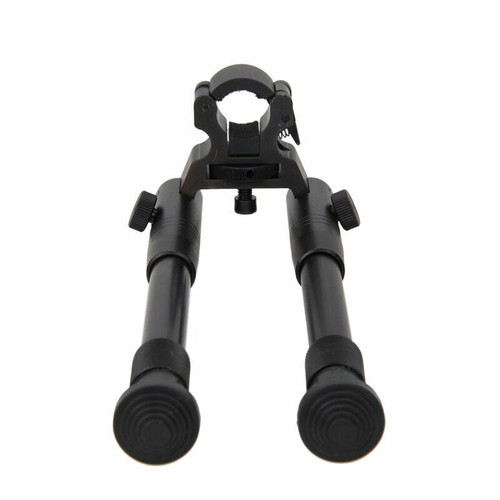 Abrazadera montaje en cañón bípode ajustable 8-10" descanso de retorno de resorte apto para pistola de rifle - Imagen 7 de 12