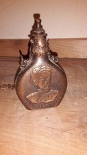 Antique Replica Powder Flask "King Ludwig" Height13cm