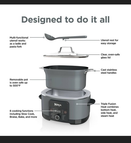 Ninja Foodi Possible Cooker Pro 8.5qt - Bild 3 von 4