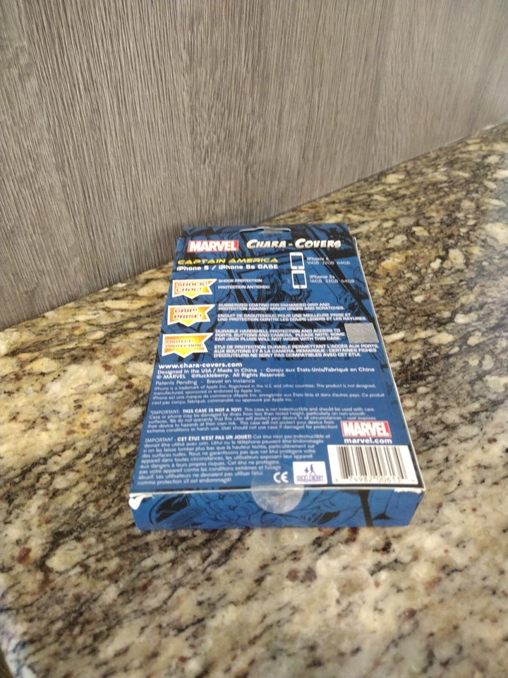 iPhone 5/5s Captain America Chara-Cover Protective Case Marvel Comics Avengers  - Image 3 of 3