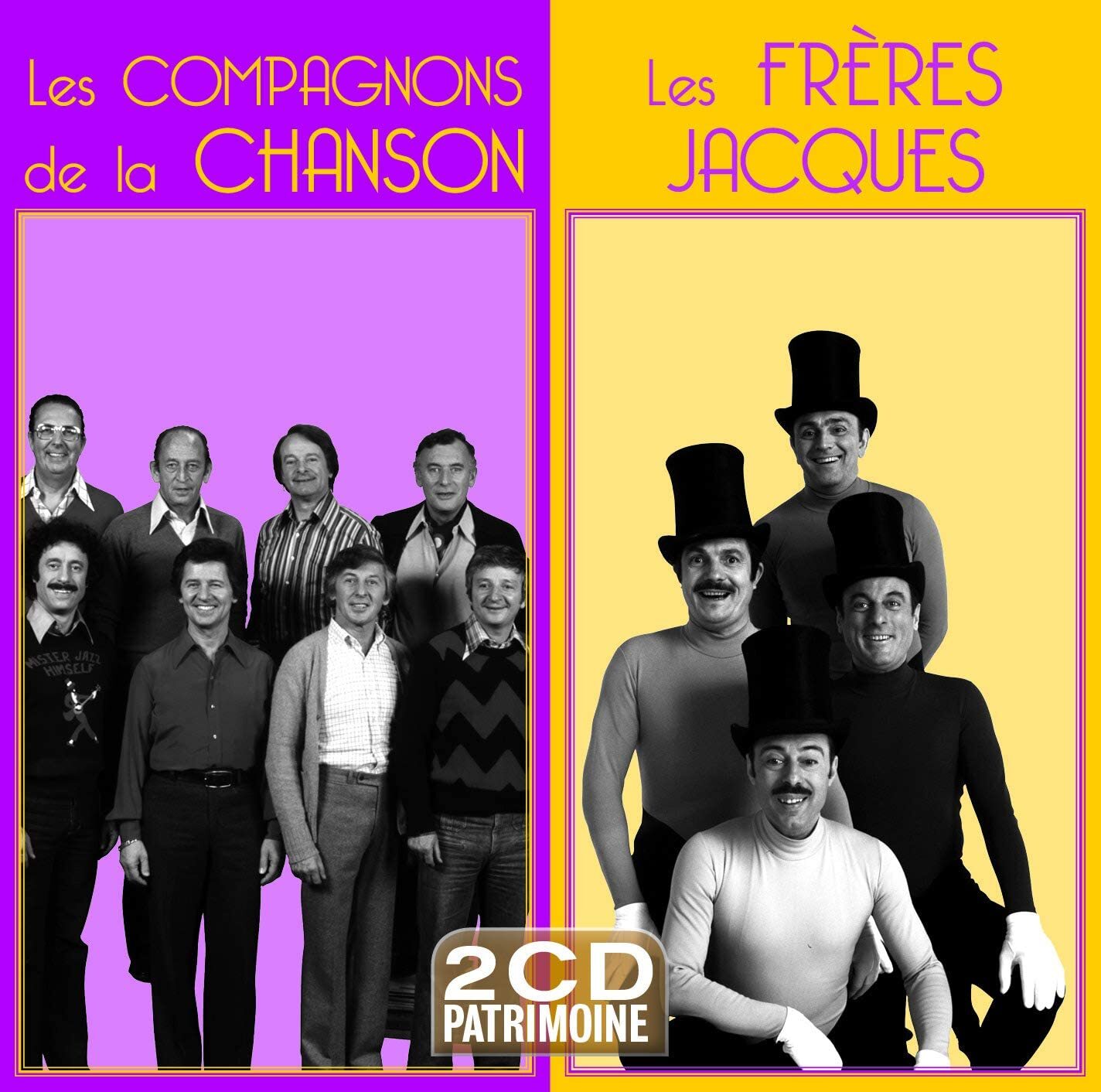 7024788 Audio Cd Compagnons De La Chanson (Les) / Freres Jacques (Les) - Patrimo