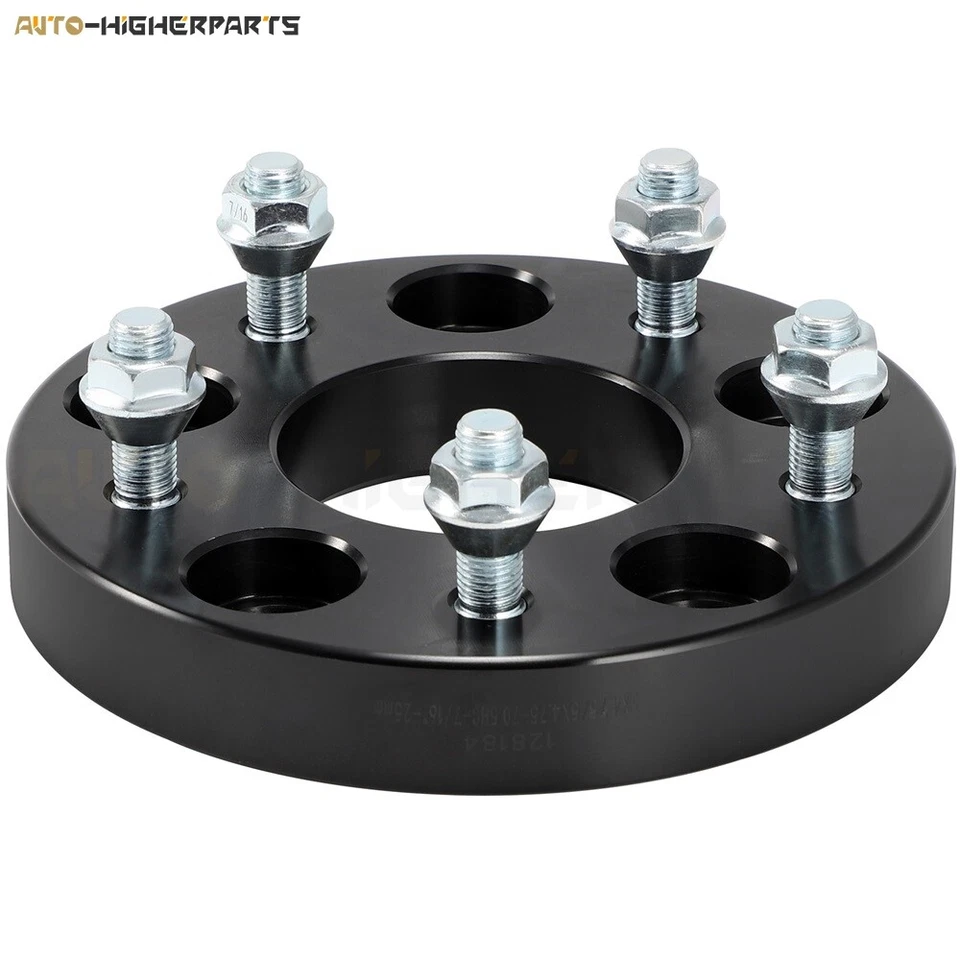 For 1978-1983 Chevy Malibu 2 Pcs 1" 5x4.75 Wheel Spacers 7/16"x20 Wheel Spacers - Image 3 of 4