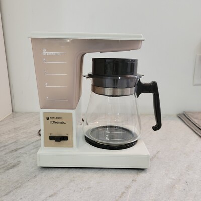 COWSAR 10-Cup Stainless Steel Drip Coffee Maker with Built-In Adjustable  Grind and Brew in Black HD-CM8025-BK - The Home Depot BREWER,COFFEE,10CUP,BK