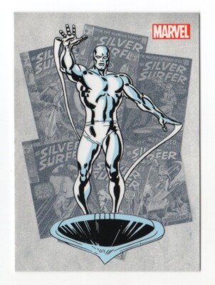 2012 Marvel The Bronze Age Classic Heroes CH10 Silver Surfer Rewards Card