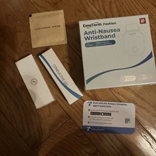 EMETERM Fashion Anti-Nausea Wristband Neuromodulation Model YF-ZTY-E1 Blue