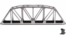 Atlas HO Scale ~ New 2025 ~ Code 83 ~ Silver 18" Through Truss Bridge Kit ~ 594