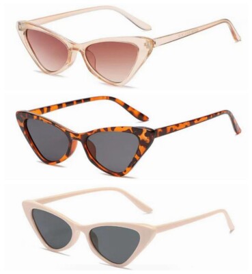 Men Women Retro Cat Eye UV400 Tinted Brown Multi Reading Glass +1.0 1.5 2.0~+6.0