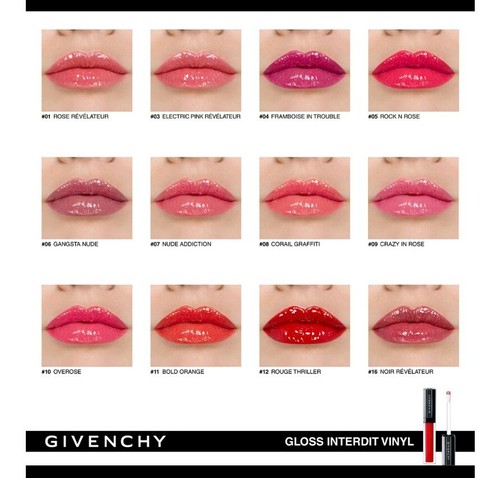 Vinilo Givenchy Gloss Prohibido 09 LOCO EN ROSA 6 ml/0,21 oz, TAMAÑO COMPLETO NNB TSTR - Imagen 5 de 6