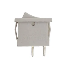 On Off Miniature Rocker Switch - SPST - 15A @ 125V, 10A @ 250V, Joemex 83 Series