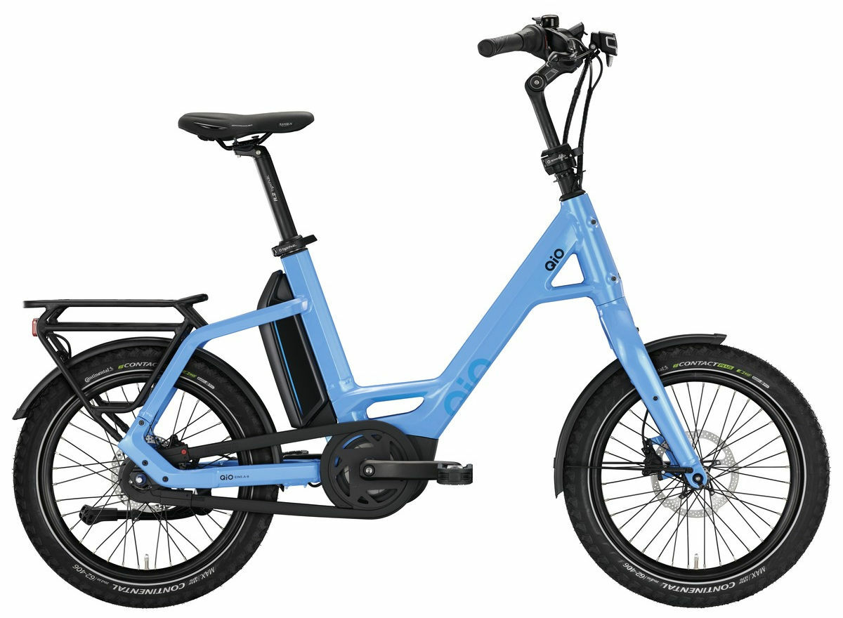 Городской электровелосипед QIO E-Kompaktrad 20 EINS A-8 Pedelec 400Wh 8N 47 см унисекс 2022 582790₽