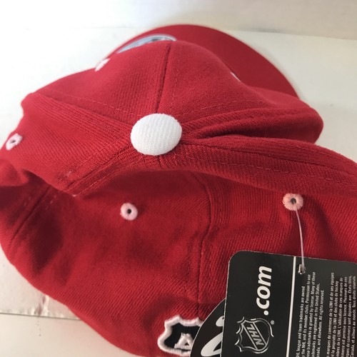 Authentic Zephyr Red Wings Hat Stretch Size M/L - Picture 14 of 14