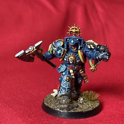 Primaris Terminator Librarian Space Wolves sehr gut bemalt Warhammer (E71)