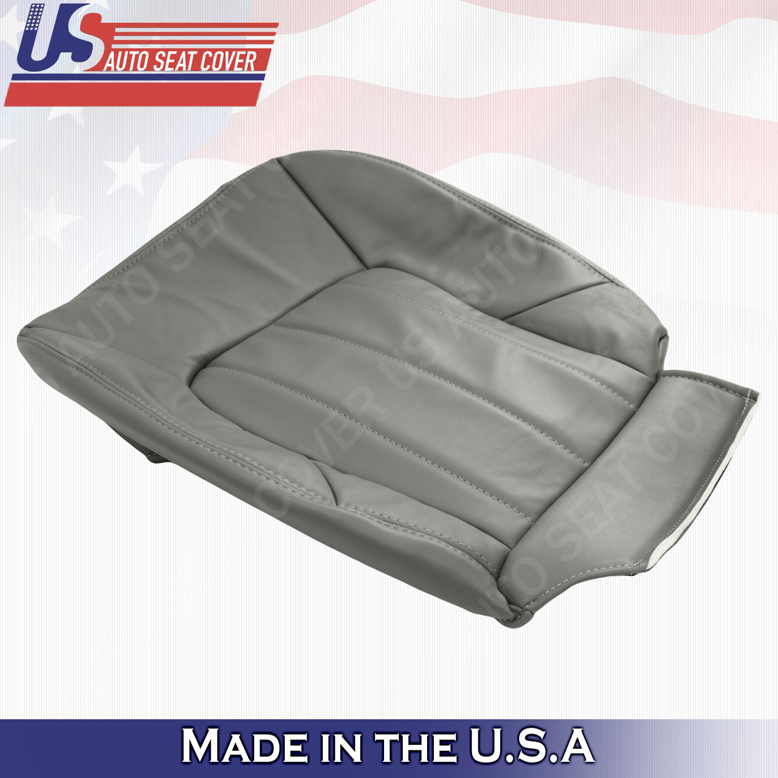 2002 to 2009 GMC ENVOY SLT XL DRIVER & PASSENGER BOTTOM LEATHER SEAT