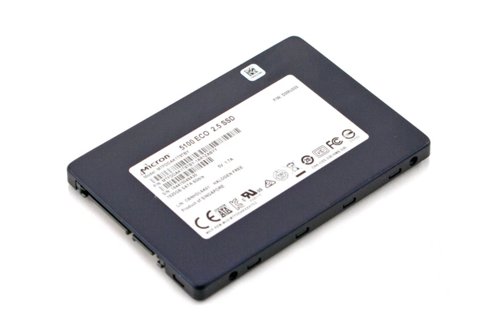 Micron 5100 Eco 1.92 TB SSD eTLC SATA III 6Gbps PLP 2.5" MTFDDAK1T9TBY - Image 3 of 4