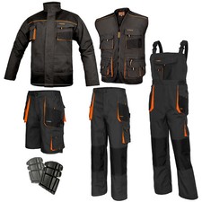 Overalls MENS WORK CLOTHES: BIB & BRACE, TROUSERS Knee Pads JACKET, VEST, SHORTS