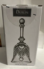 NiB Godinger Crystal Bell Decorative Irish Home Wedding Dinner Gift Fairy Chime