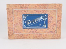 Coffret JJF Tapisserie jouet ancien emballage Au chien Fidèle Marseille 28 x 18